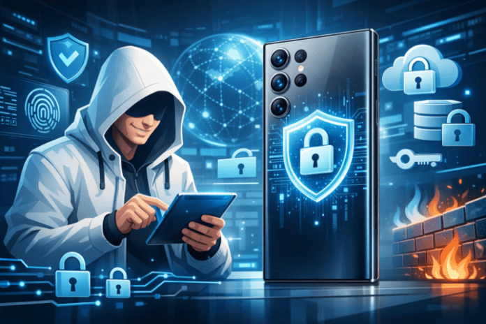 Samsung Galaxy 26 Ultra dengan fitur keamanan canggih untuk perlindungan data pengguna